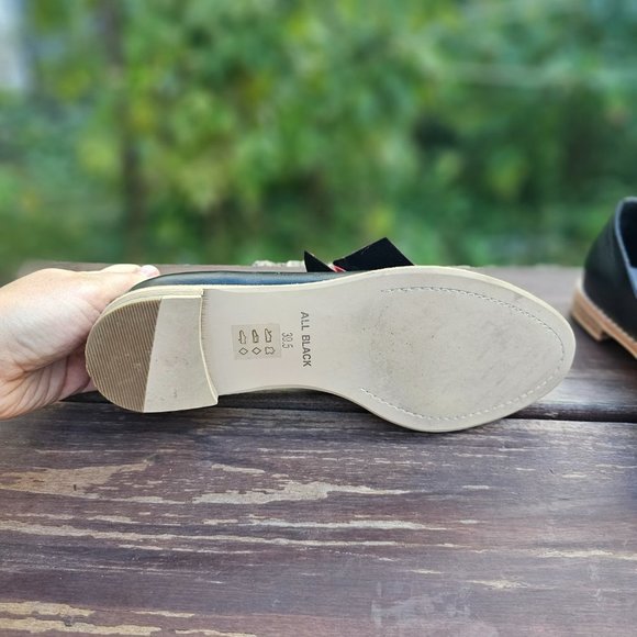 All Black Cowman Loafers For Women Size EU 39.5, US 9, Pre-owned - Picture 10 of 12